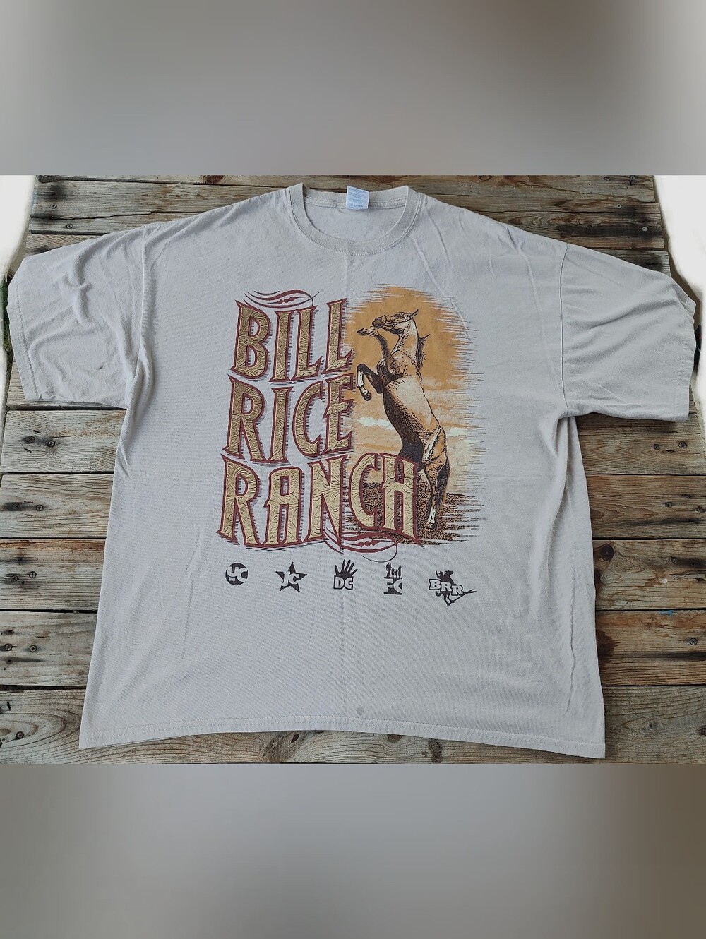2000's Bill Rice Ranch Cotton T-Shirt  men's Size 2XL
